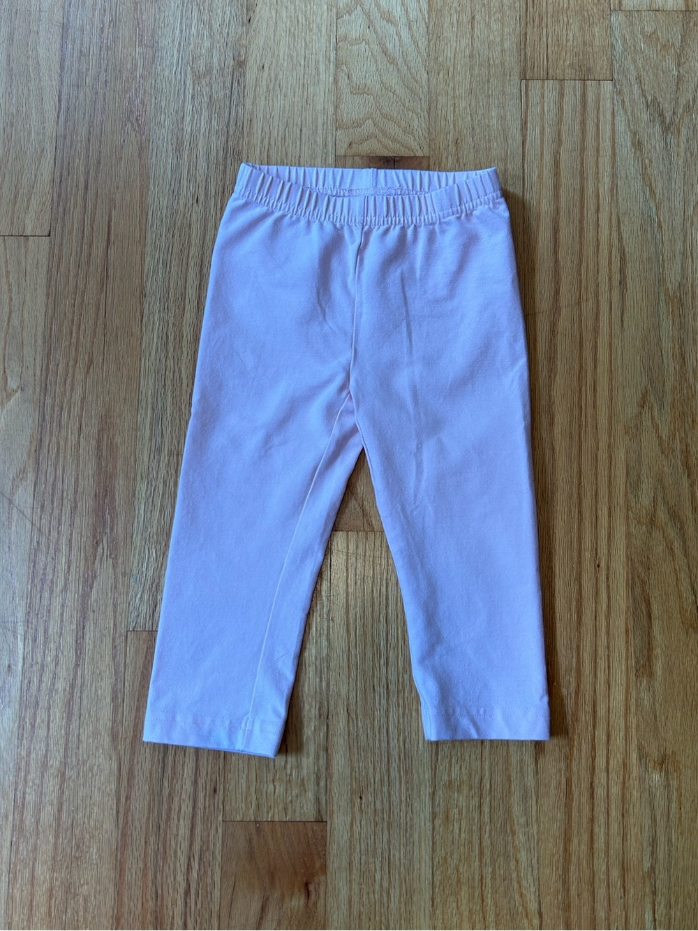 Hanna Andersson light pink cropped leggings